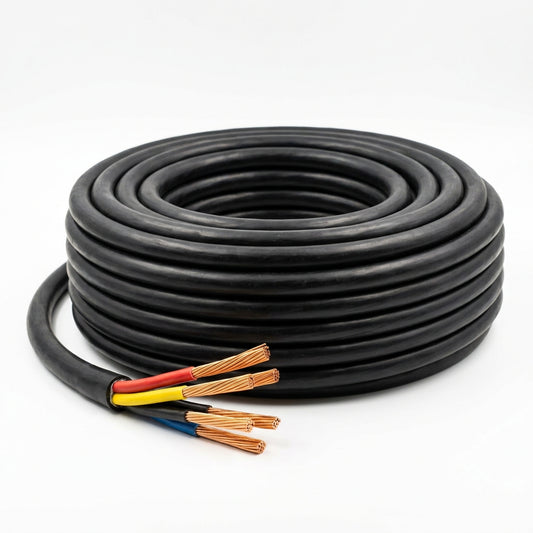 كابل نحاسي معتمد متعدد القلوب 4×16 مم² (Armored Copper Power Cable)